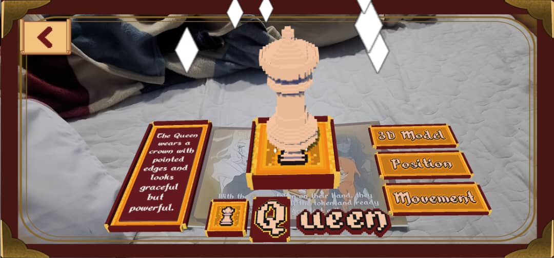 3D Chess Piece View