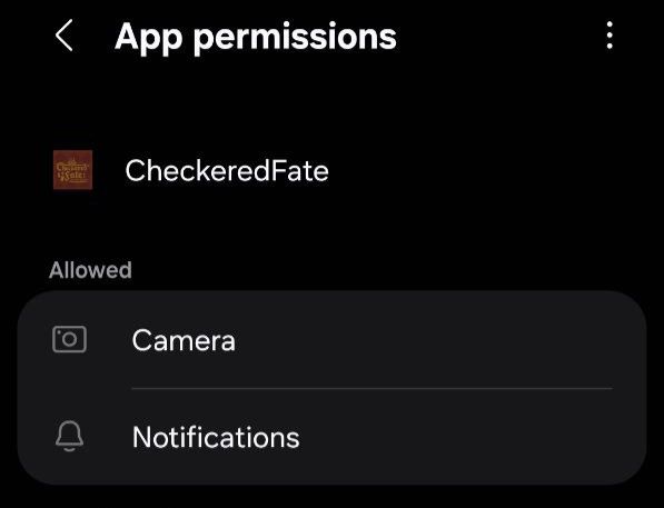 Allow permissions